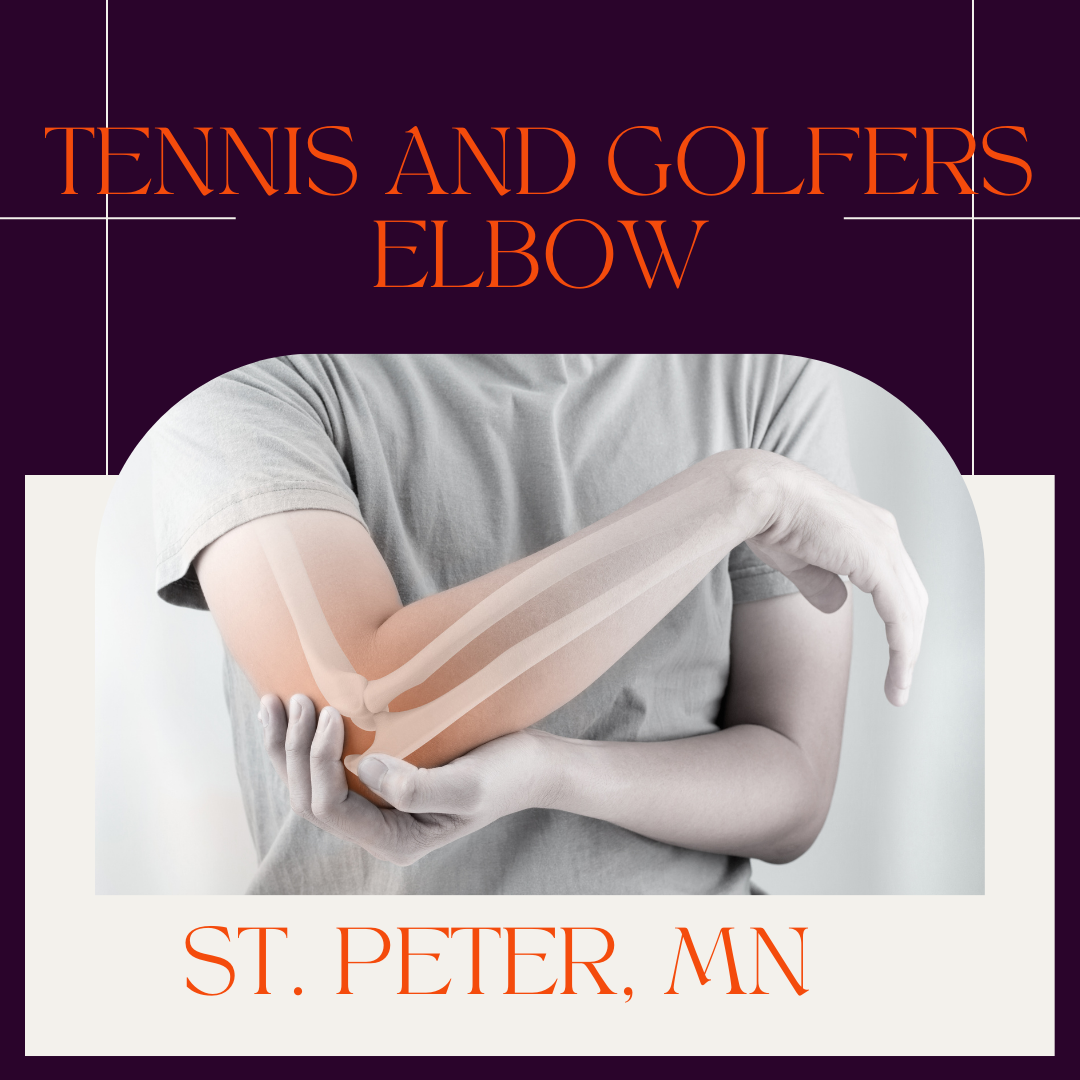 Golfers and Tennis Elbow in St. Peter Rising Sun Chiropractic