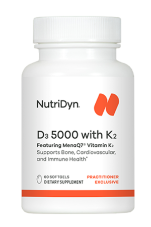 NutriDyn D3 5000 with K2 vitamin supplement